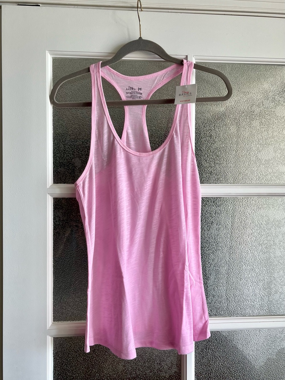 Asics Light Pink Racerback Tank Top
